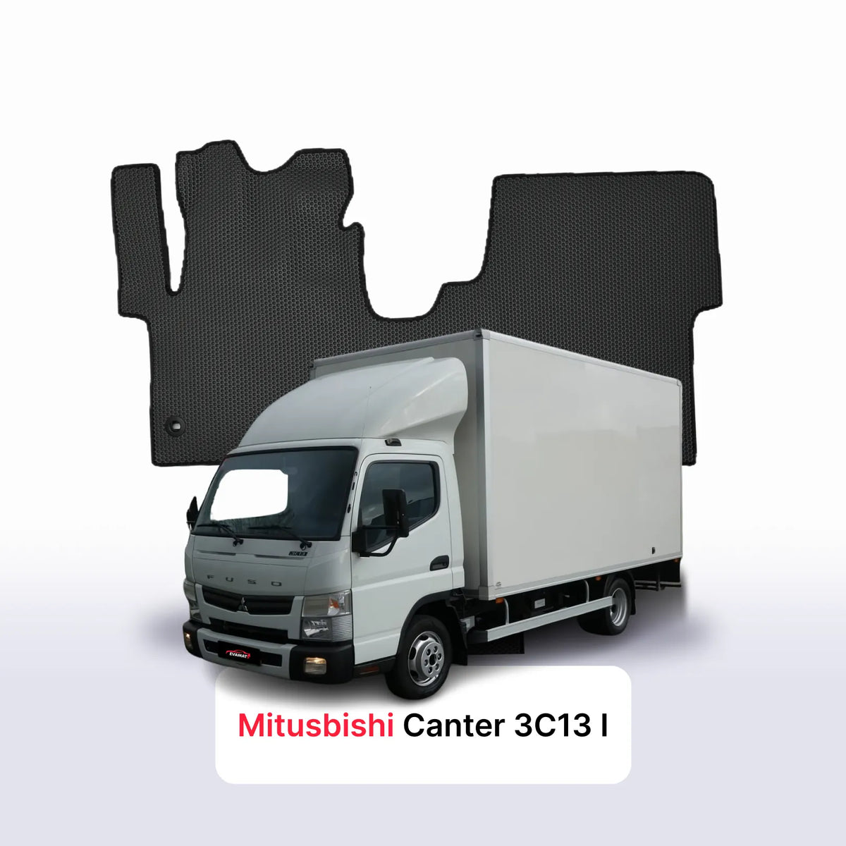 Tapis 3D EVA pour Mitsubishi Fuso Canter 3C13 1 gén 2005-2024 CAMION