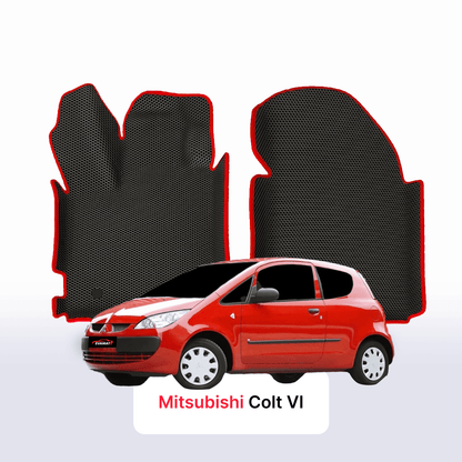 Tapis 3D EVA pour Mitsubishi Colt(Z30) 6 gén 2002-2012 BERLINE À HAYON 3 PORTES