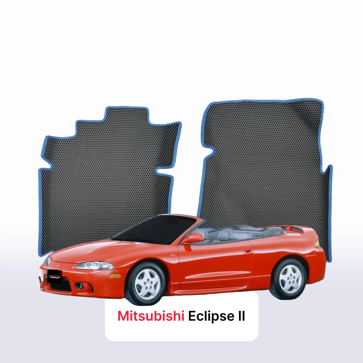 Tapis 3D EVA pour Mitsubishi Eclipse 2 gén 1994-1999 CABRIOLET