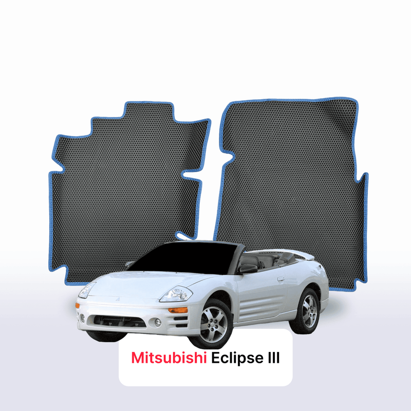 Tapis 3D EVA pour Mitsubishi Eclipse 3 gén 1999-2005 CABRIOLET