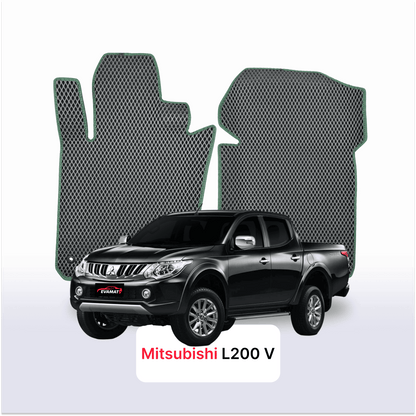 Tapis 3D EVA pour Mitsubishi L200 5 gén 2015-2023 PICK-UP DOUBLE CABINE