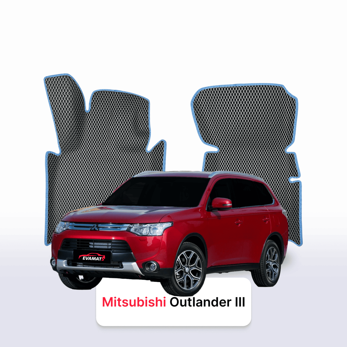 Tapis 3D EVA pour Mitsubishi Outlander 3 gén 2012-2022 SUV