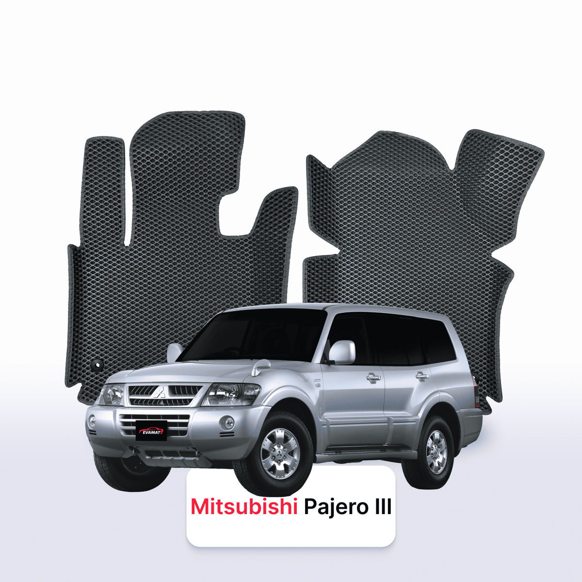 Tapis 3D EVA pour Mitsubishi Pajero 3 gén 1999-2006 SUV