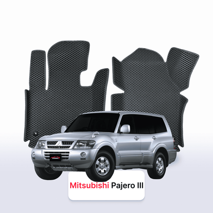 Tapis 3D EVA pour Mitsubishi Pajero 3 gén 1999-2006 SUV