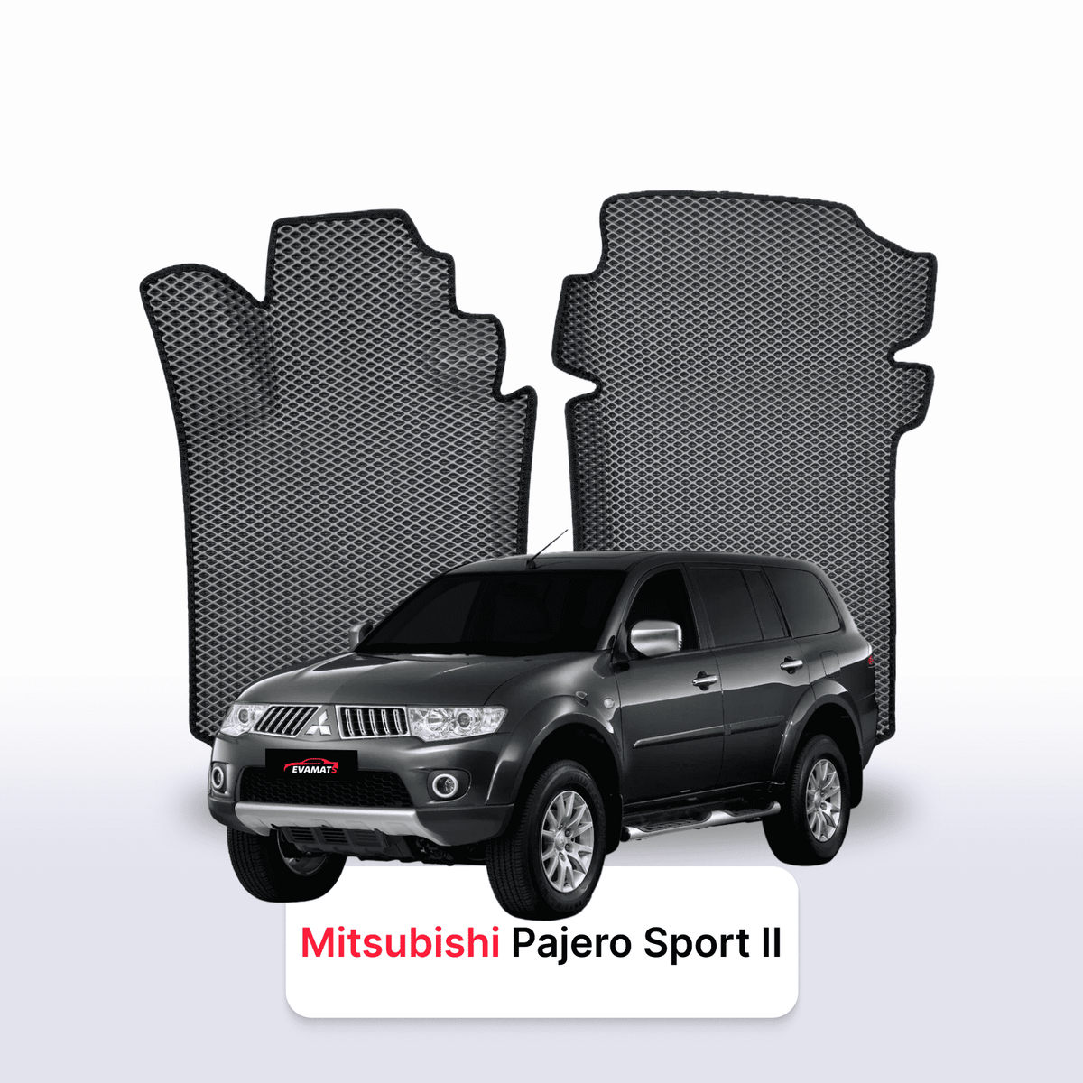 Tapis 3D EVA pour Mitsubishi Pajero Sport 2 gén 2008-2016 SUV