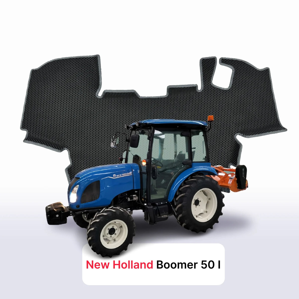 Tapis 3D EVA pour New Holland Boomer 50 1 gén 2020-2027 TRACTEUR
