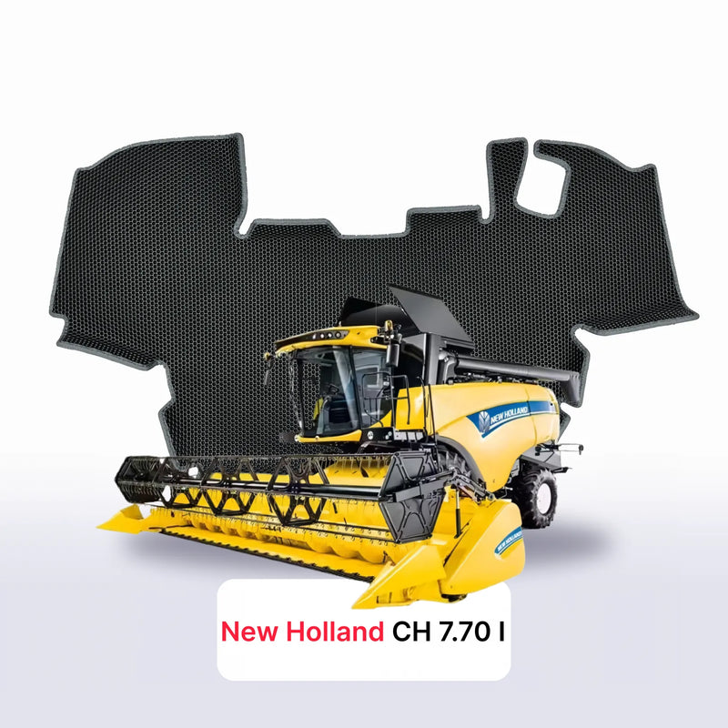 Tapis 3D EVA pour New Holland CH 7.70 1 gén 2020-2026 TRACTEUR