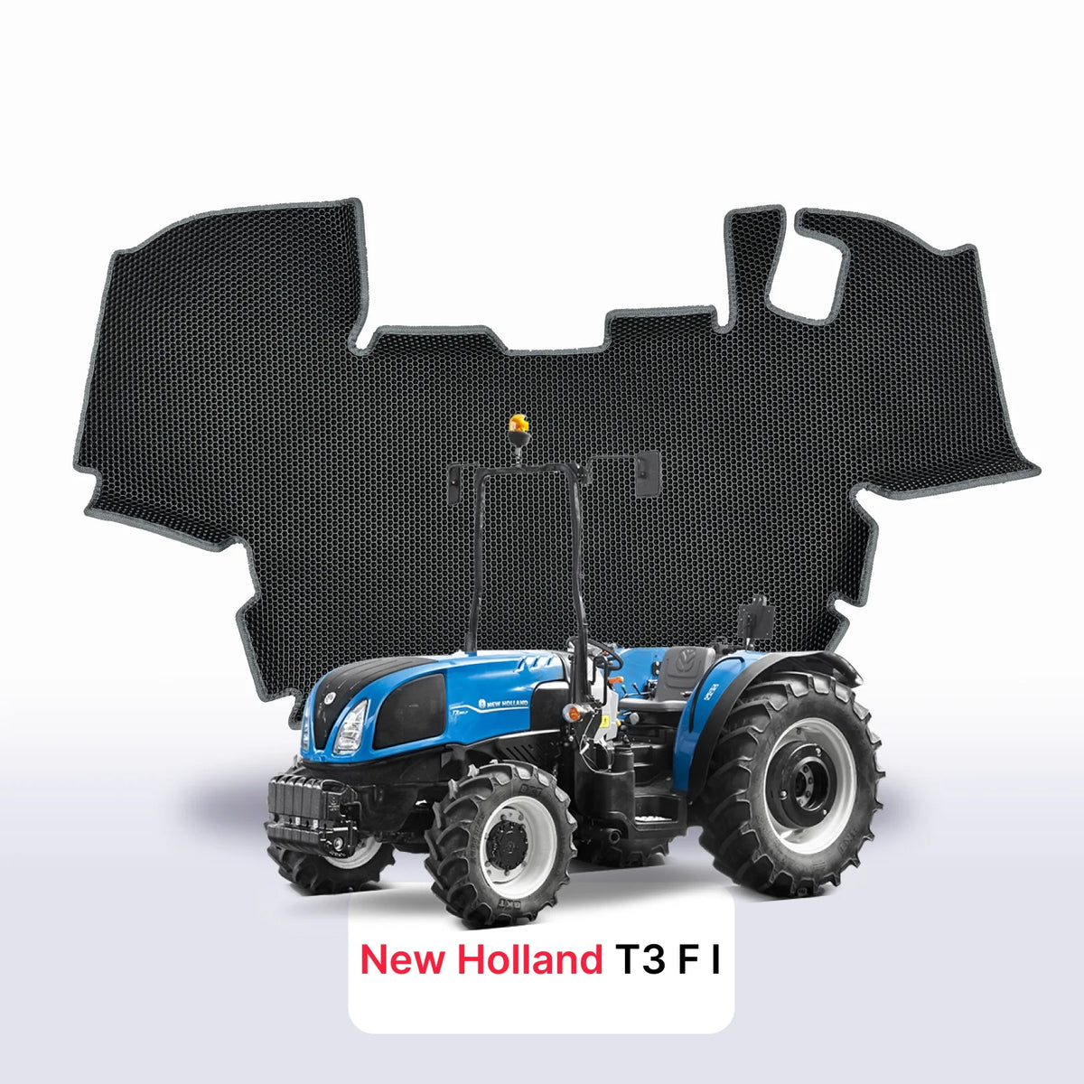 Tapis 3D EVA pour New Holland T3 F 1 gén 2014-2027 TRACTEUR