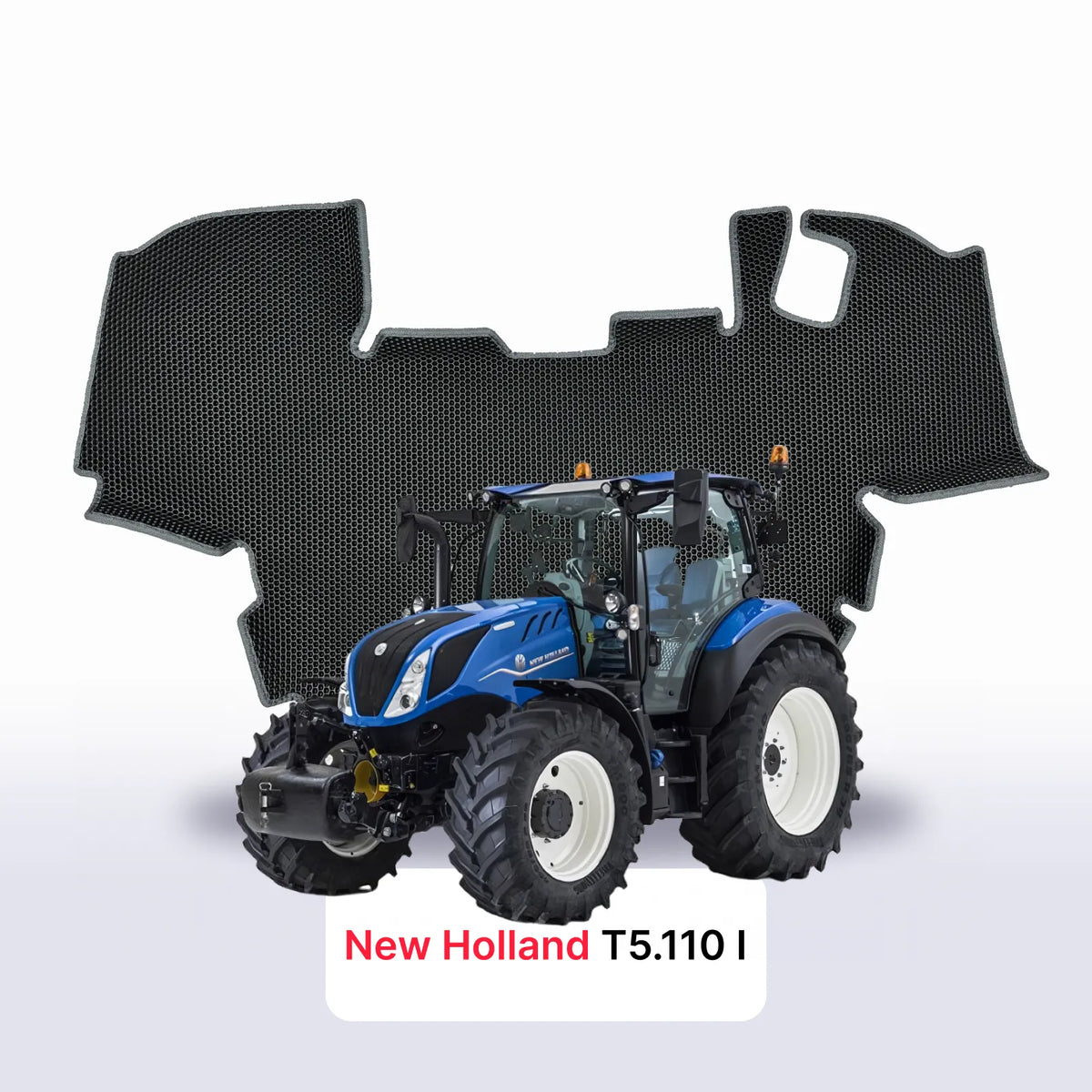 Tapis 3D EVA pour New Holland T5.110 1 gén 2019-2024 TRACTEUR
