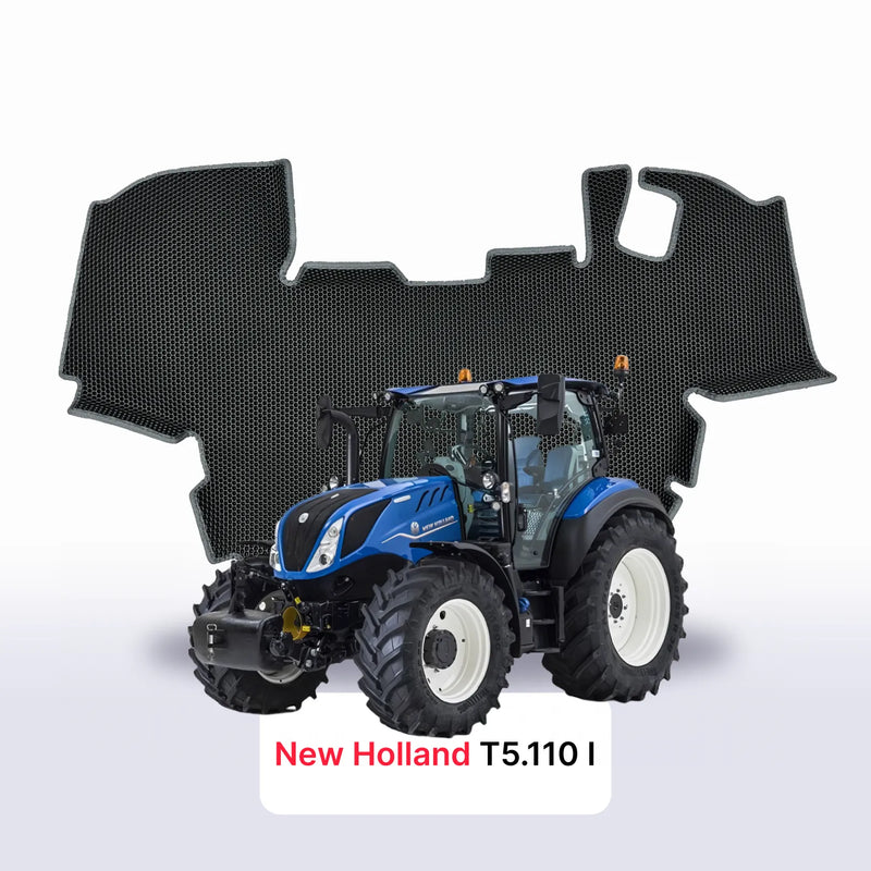 Tapis 3D EVA pour New Holland T5.110 1 gén 2019-2024 TRACTEUR