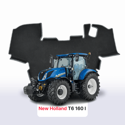 Tapis 3D EVA pour New Holland T6 160 1 gén 2012-2024 TRACTEUR