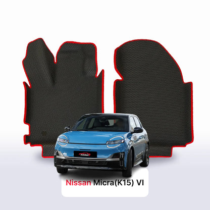 Tapis 3D EVA pour Nissan Micra(K15) VI gén 2025-2032 BERLINE À HAYON 5 PORTES