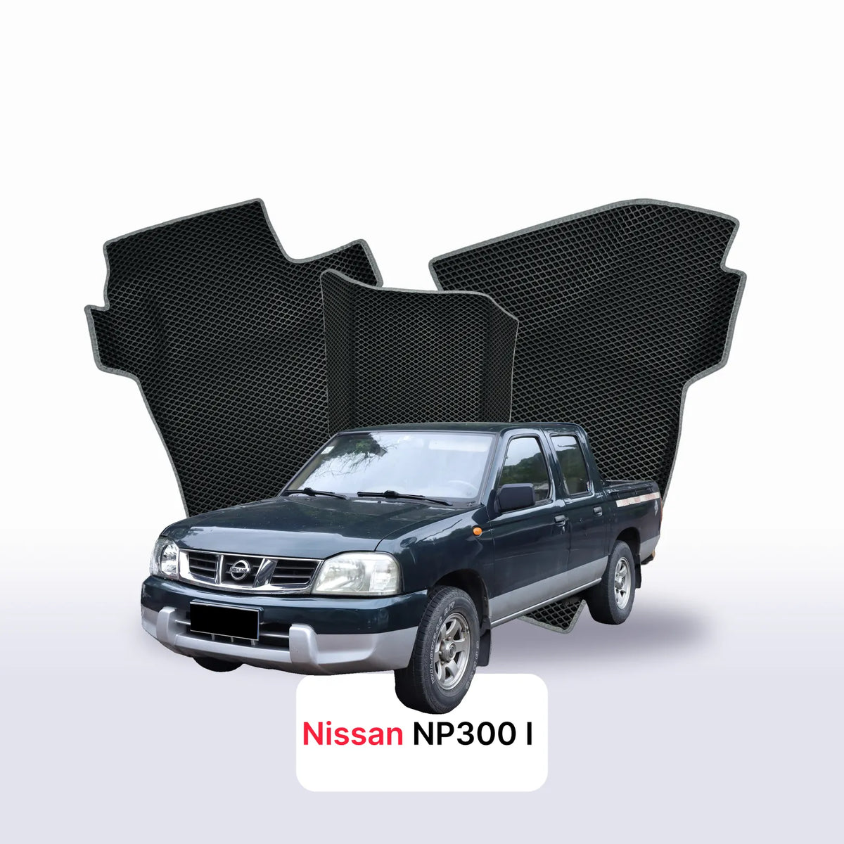 Tapis 3D EVA pour Nissan NP300 I gén 2008-2015 PICK-UP DOUBLE CABINE