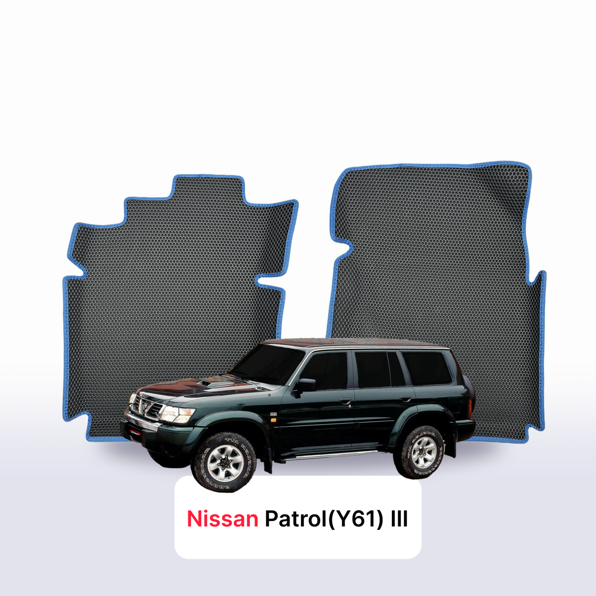 Tapis 3D EVA pour Nissan Patrol(Y61) III gén 1997-2014 SUV 5 PORTES