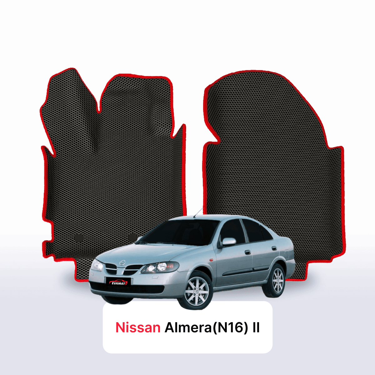 Tapis 3D EVA pour Nissan Almera(N16) II gén 2000-2008 BERLINE