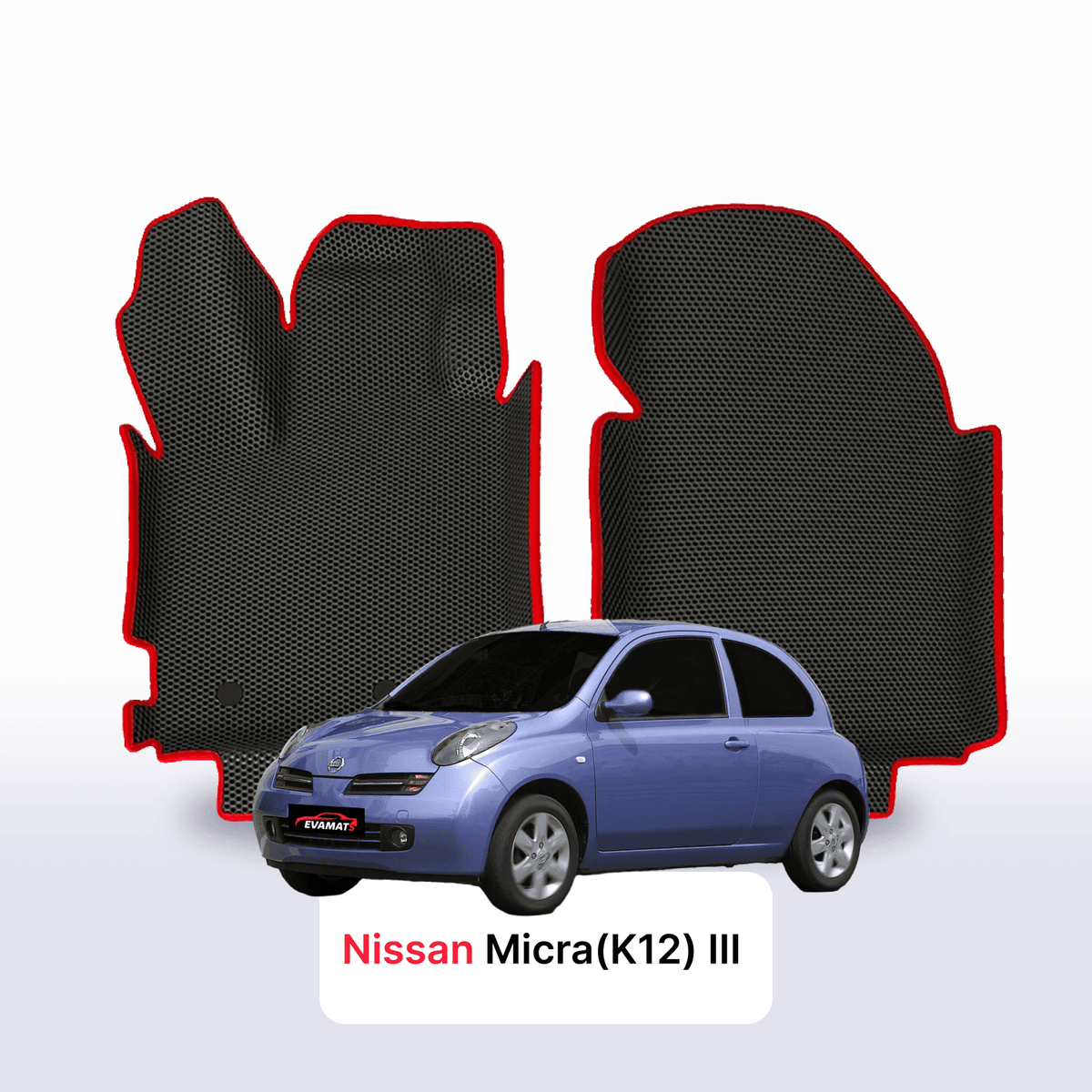 Tapis 3D EVA pour Nissan Micra(K12) III gén 2002-2010 BERLINE À HAYON 3 PORTES