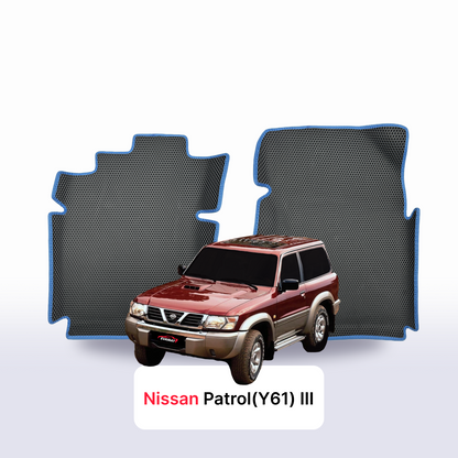 Tapis 3D EVA pour Nissan Patrol(Y61) III gén 1997-2014 SUV 3 PORTES