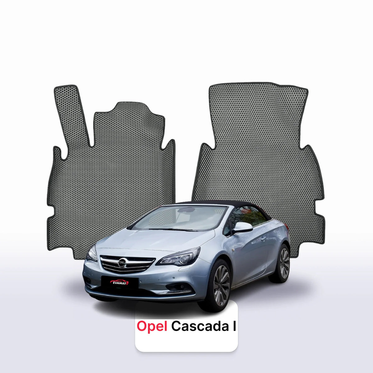 Tapis 3D EVA pour Opel Cascada 1 gén 2013-2019 CABRIOLET
