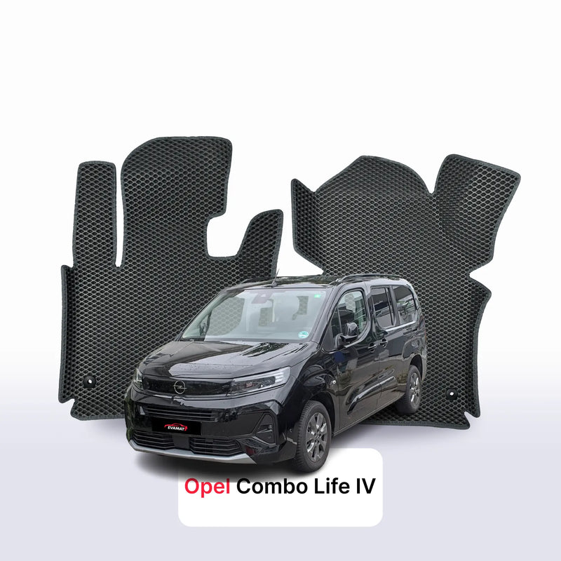 Tapis 3D EVA pour Opel Combo Life 4 gén 2018-2027 MONOSPACE