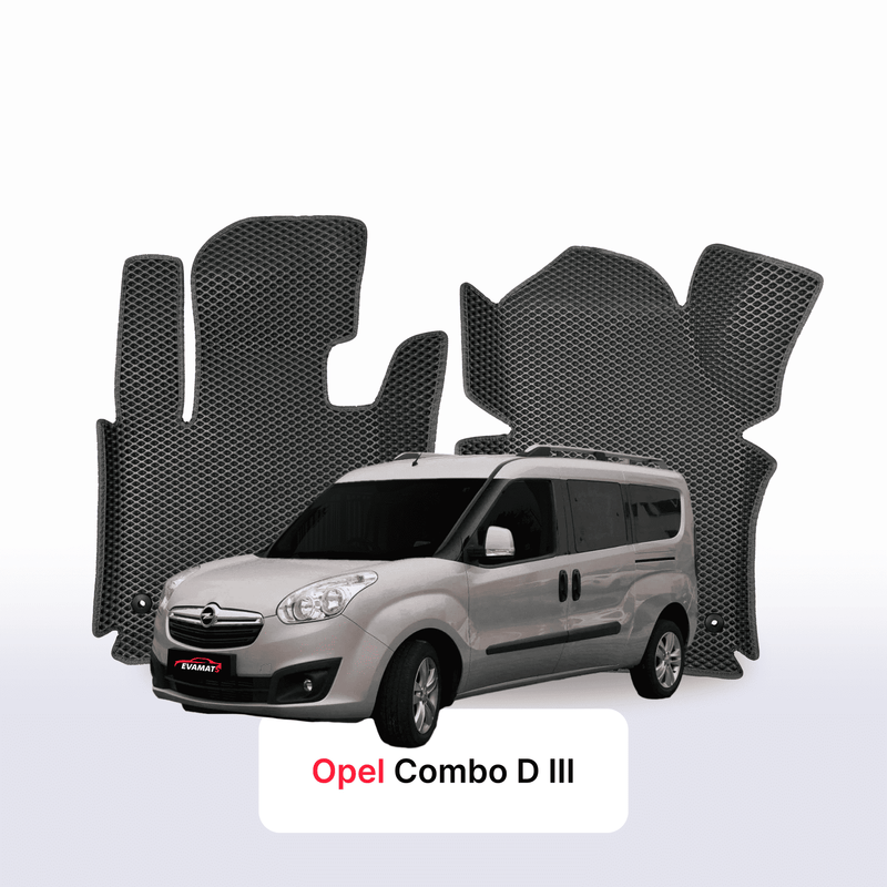 Tapis 3D EVA pour Opel Combo D 3 gén 2011-2017 MONOSPACE LWB