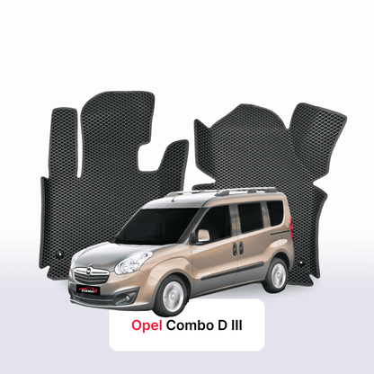 Tapis 3D EVA pour Opel Combo D 3 gén 2011-2017 MONOSPACE SWB