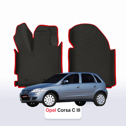 Tapis 3D EVA pour Opel Corsa C 3 gén 2000-2006 BERLINE À HAYON 5 PORTES