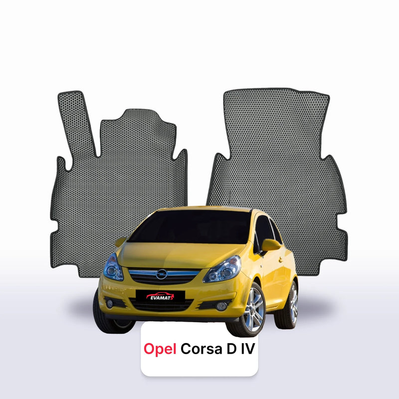 Tapis 3D EVA pour Opel Corsa D 4 gén 2006-2014 BERLINE À HAYON 3 PORTES