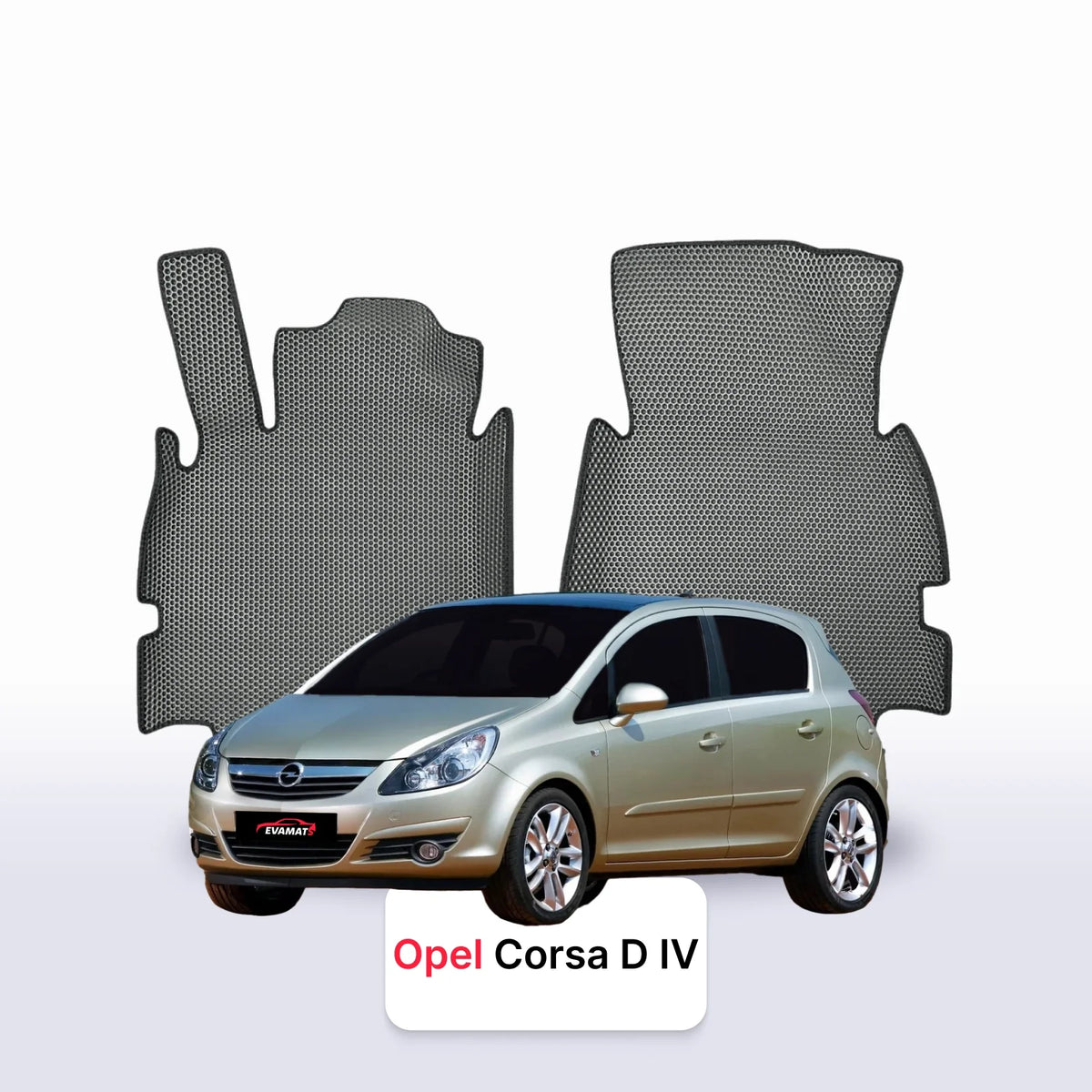 Tapis 3D EVA pour Opel Corsa D 4 gén 2006-2014 BERLINE À HAYON 5 PORTES