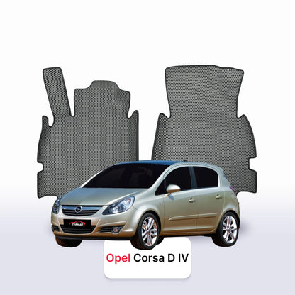 Tapis 3D EVA pour Opel Corsa D 4 gén 2006-2014 BERLINE À HAYON 5 PORTES