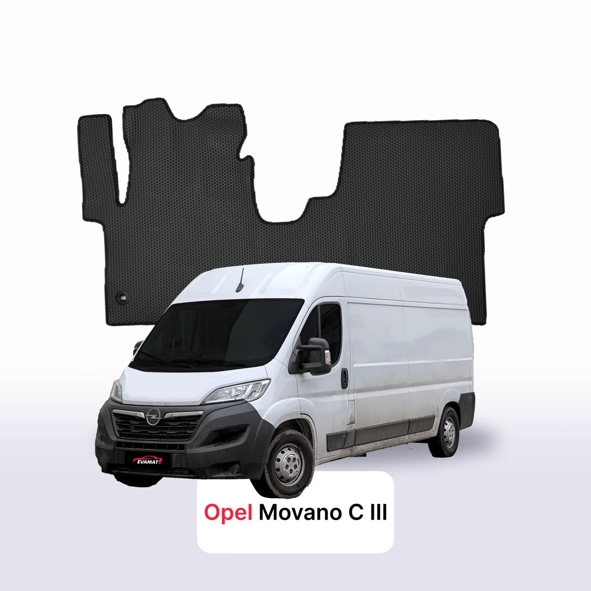 Tapis 3D EVA pour Opel Movano C 3 gén 2022-2028 MINIBUS