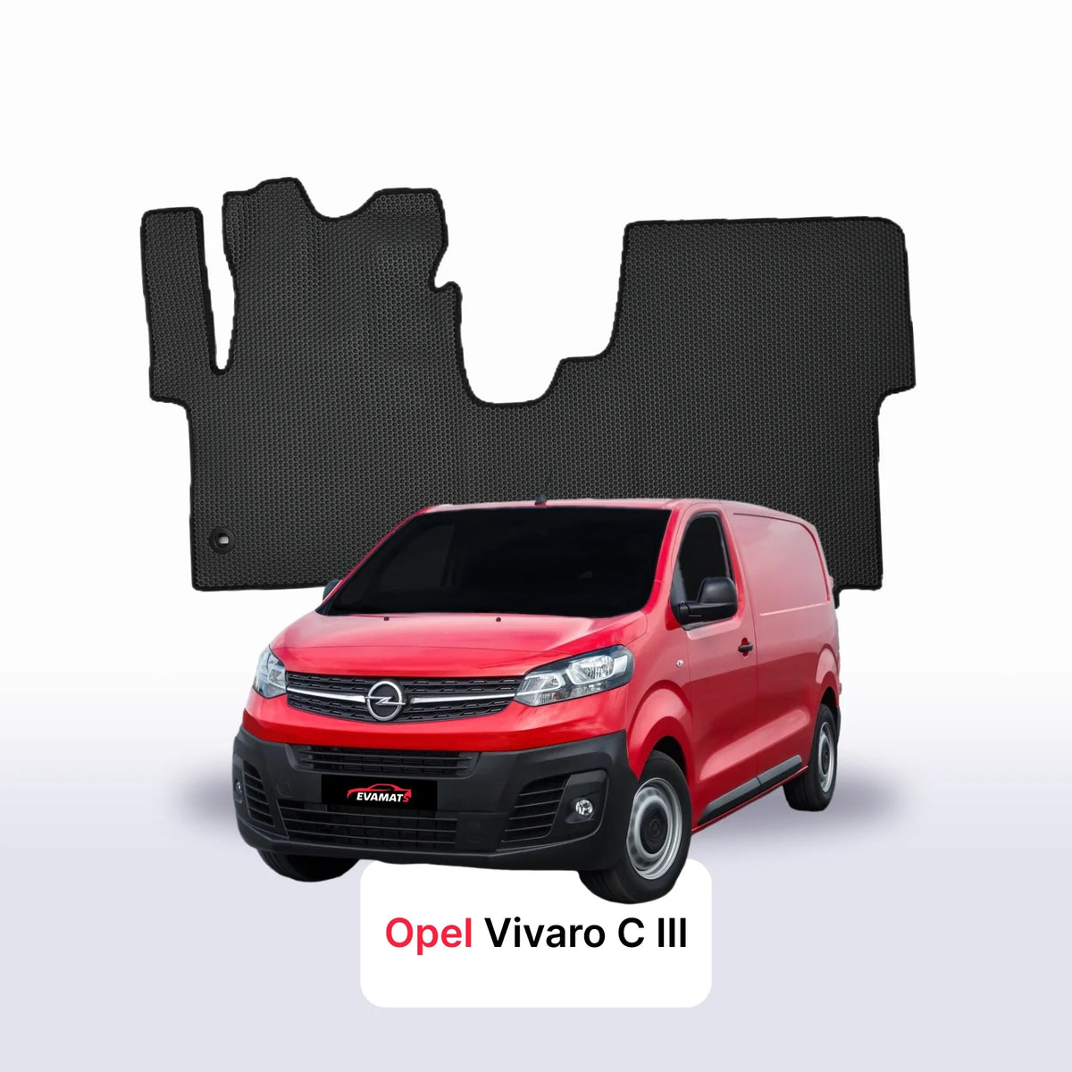 Tapis 3D EVA pour Opel Vivaro C 3 gén 2019-2028 FOURGON