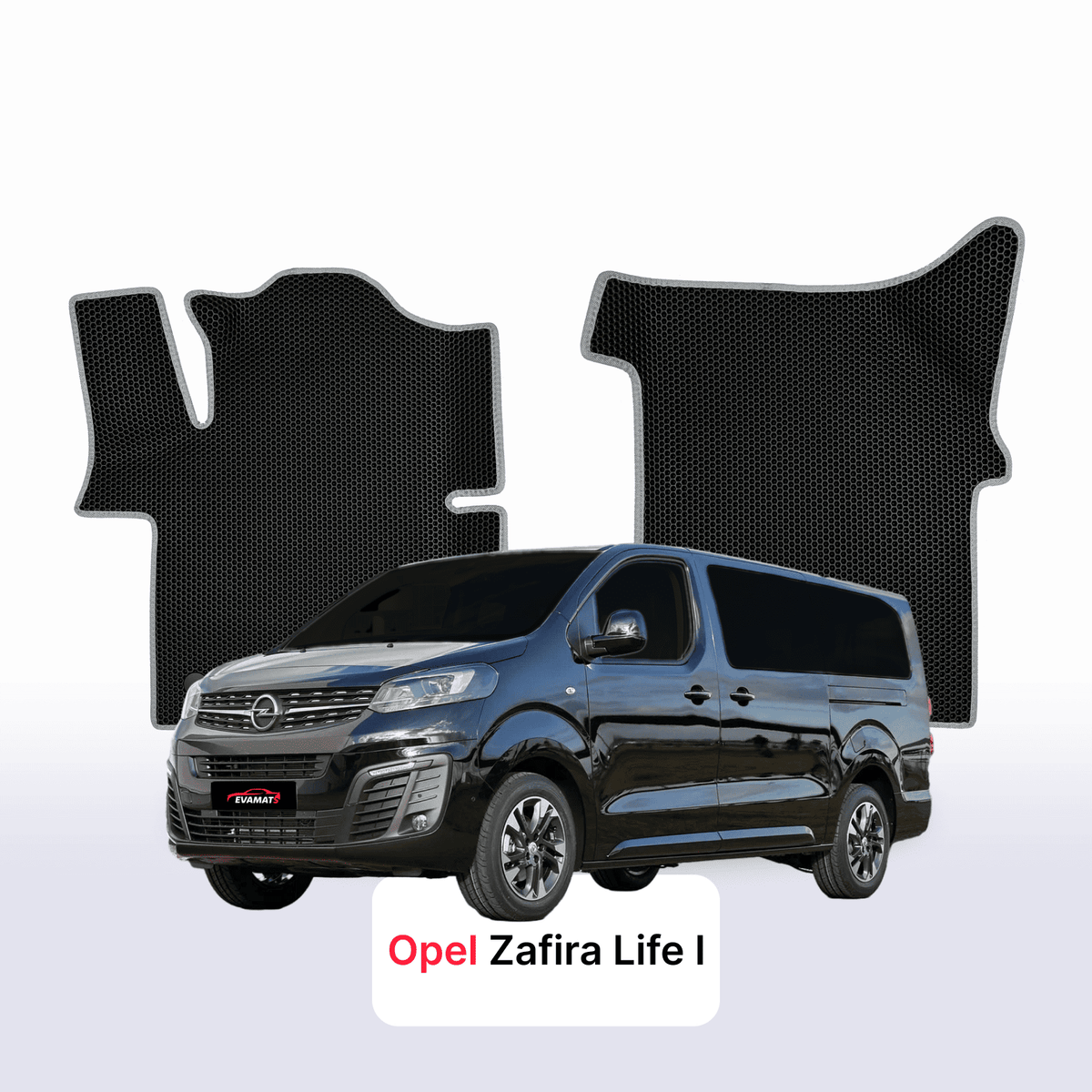 Tapis 3D EVA pour Opel Zafira Life 1 gén 2019-2027 MONOSPACE L