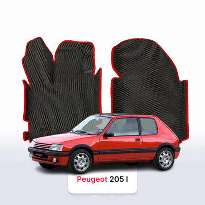 Tapis 3D EVA pour Peugeot 205 1 gén 1983-1998 BERLINE À HAYON 3 PORTES