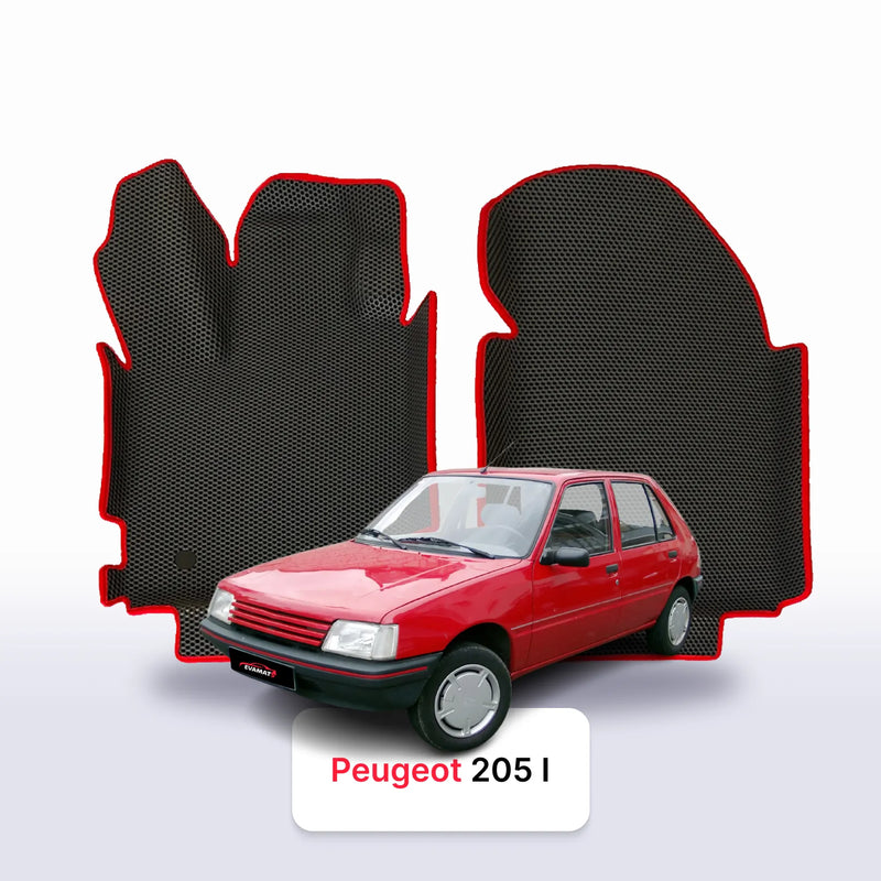 Tapis 3D EVA pour Peugeot 205 1 gén 1983-1998 BERLINE À HAYON 5 PORTES