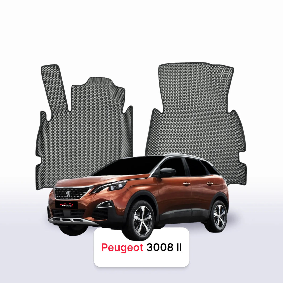 Tapis 3D EVA pour Peugeot 3008(AT) 2 gén 2016-2024 SUV