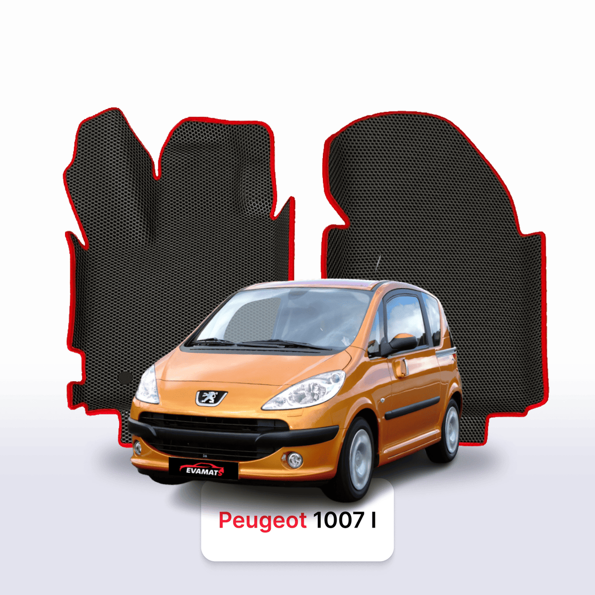 Tapis 3D EVA pour Peugeot 1007 1 gén 2005-2009 MONOSPACE