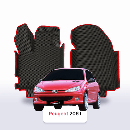 Tapis 3D EVA pour Peugeot 206(MT) 1 gén 1998-2012 BERLINE À HAYON 3 PORTES