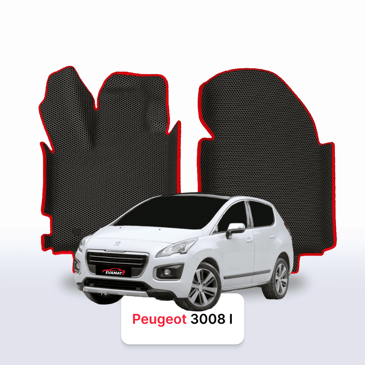 Tapis 3D EVA pour Peugeot 3008(MT) 1 gén 2009-2016 SUV