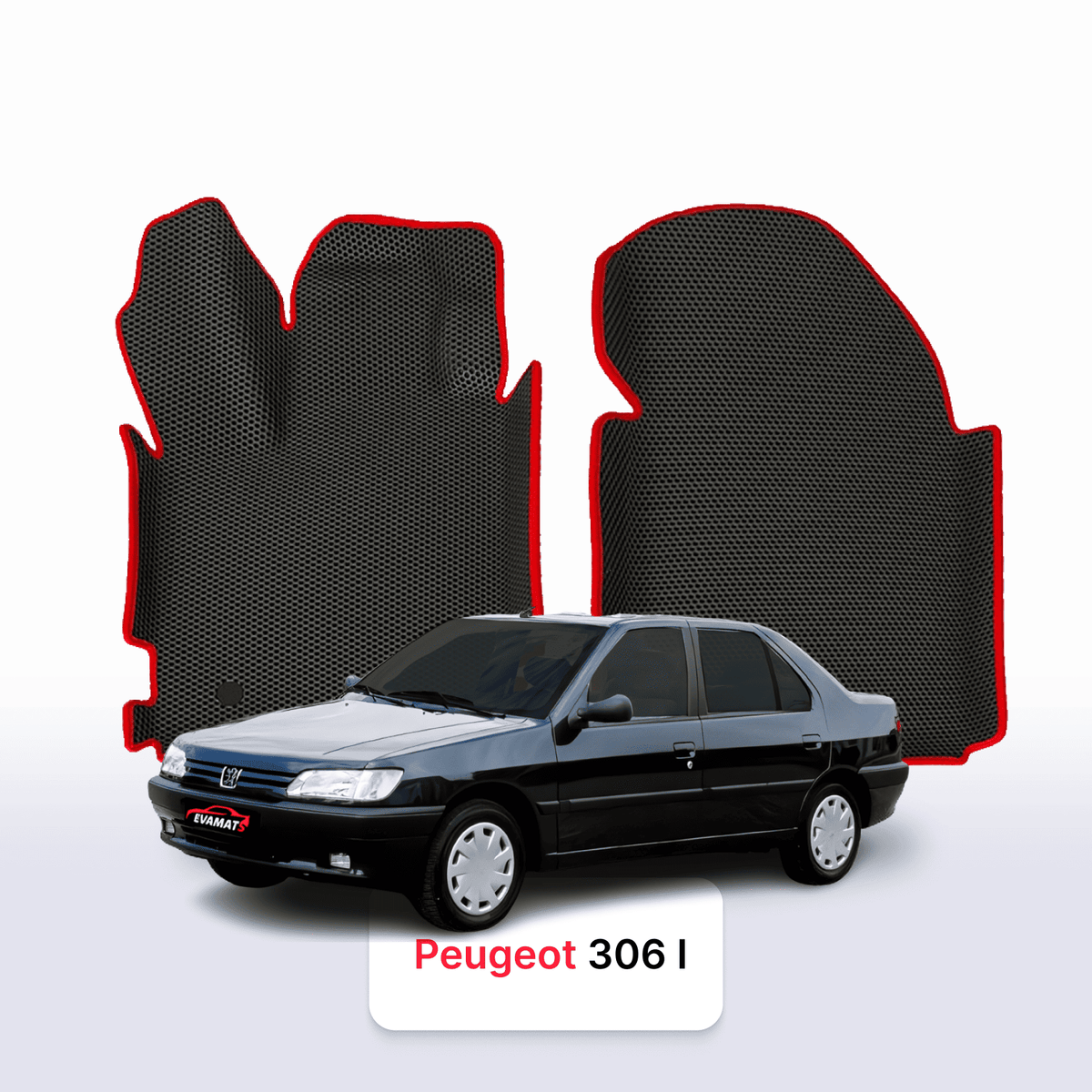 Tapis 3D EVA pour Peugeot 306(MT) 1 gén 1993-2002 BERLINE
