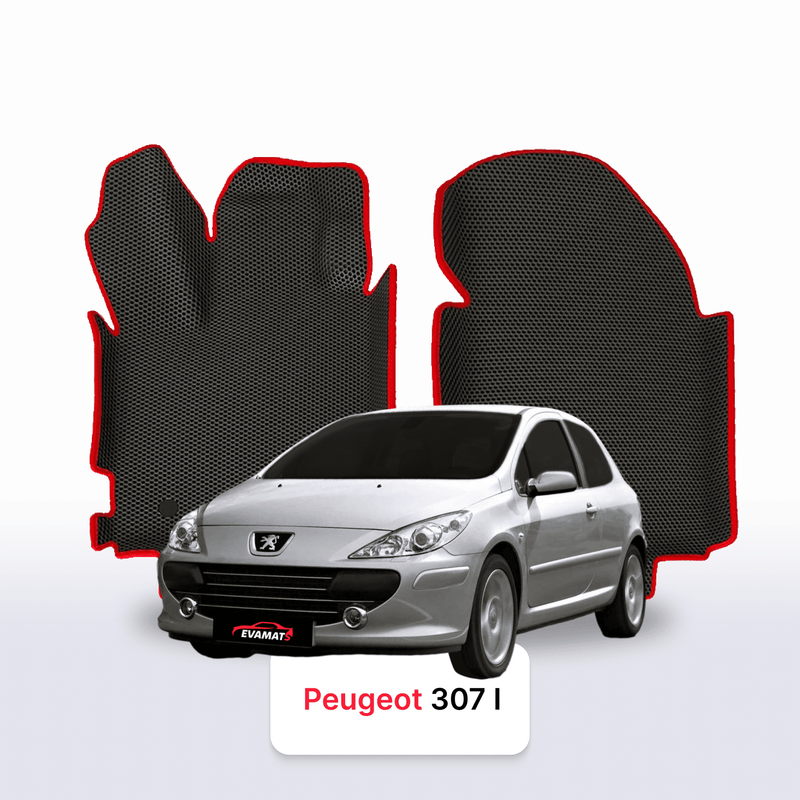 Tapis 3D EVA pour Peugeot 307(MT) 1 gén 2001-2008 BERLINE À HAYON 3 PORTES