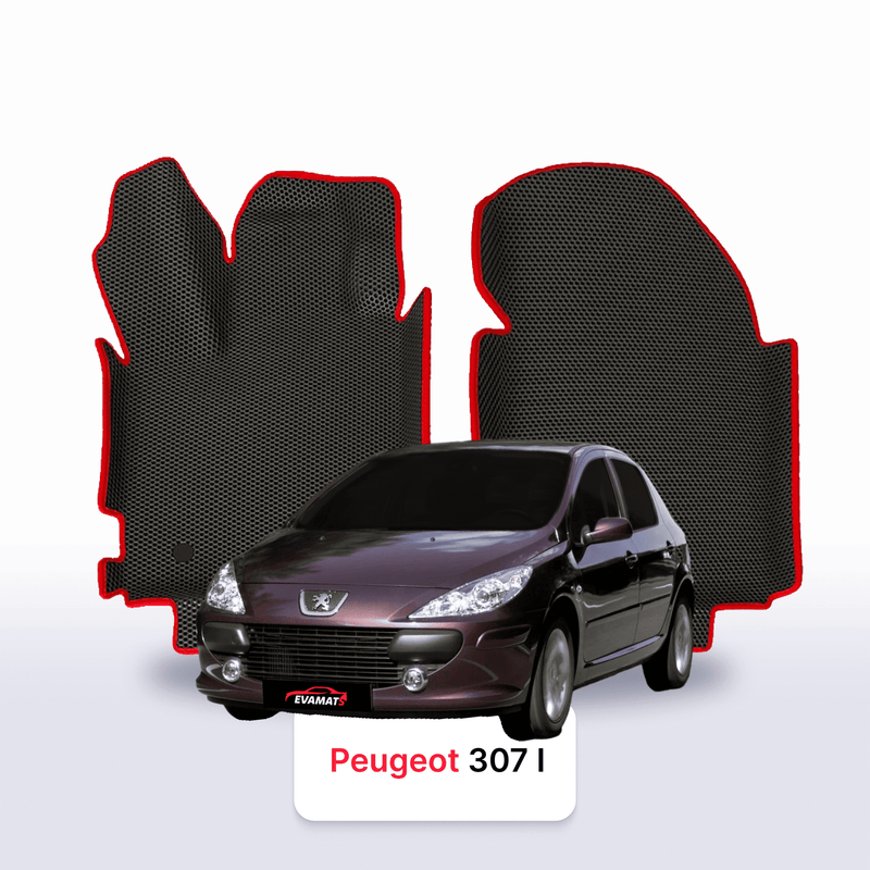 Tapis 3D EVA pour Peugeot 307(MT) 1 gén 2001-2008 BERLINE À HAYON 5 PORTES