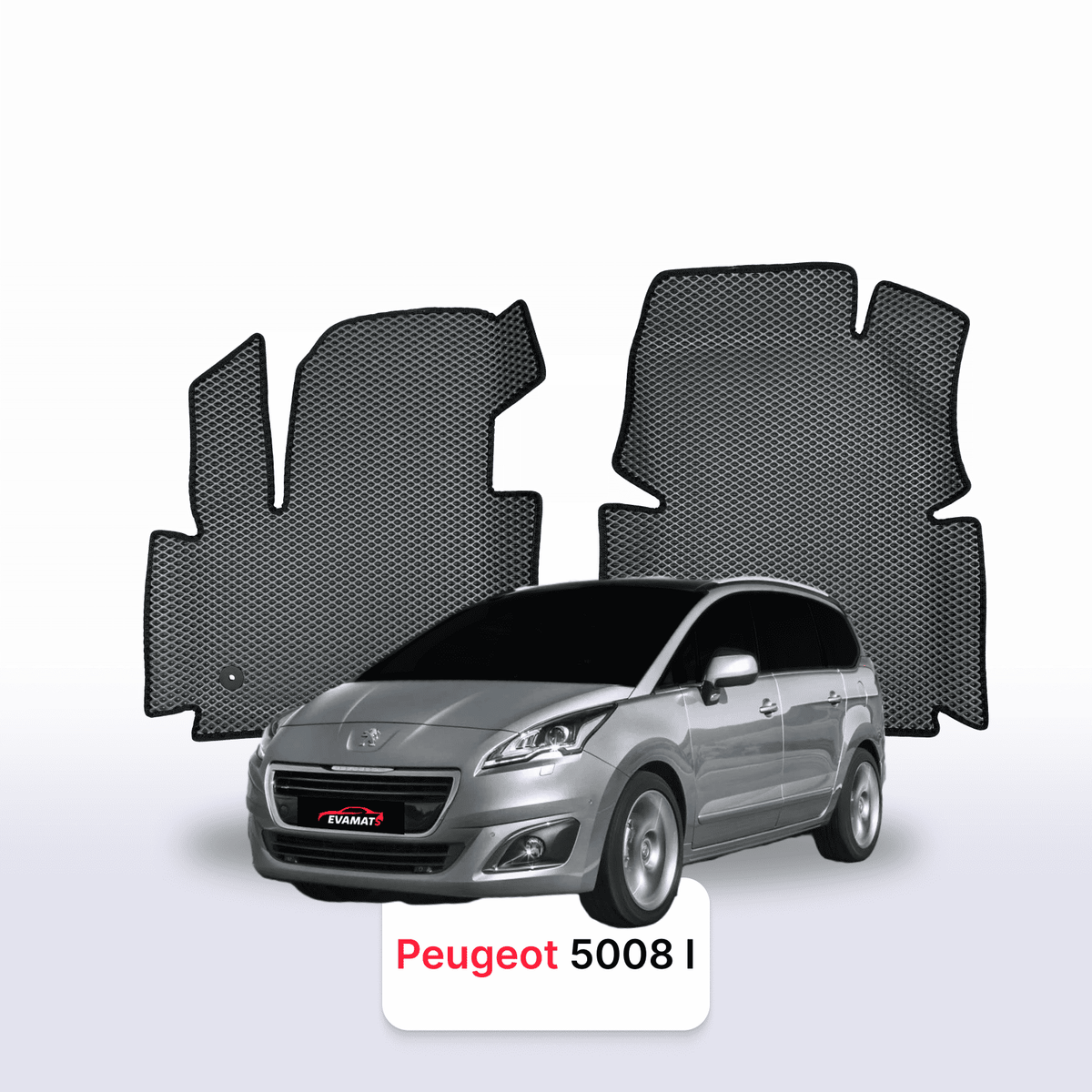 Tapis 3D EVA pour Peugeot 5008(MT) 1 gén 2009-2016 MONOSPACE