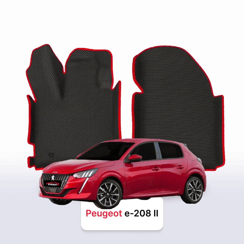 Tapis 3D EVA pour Peugeot E-208(MT) 2 gén 2019-2028 BERLINE À HAYON ÉLECTRIQUE 5 PORTES