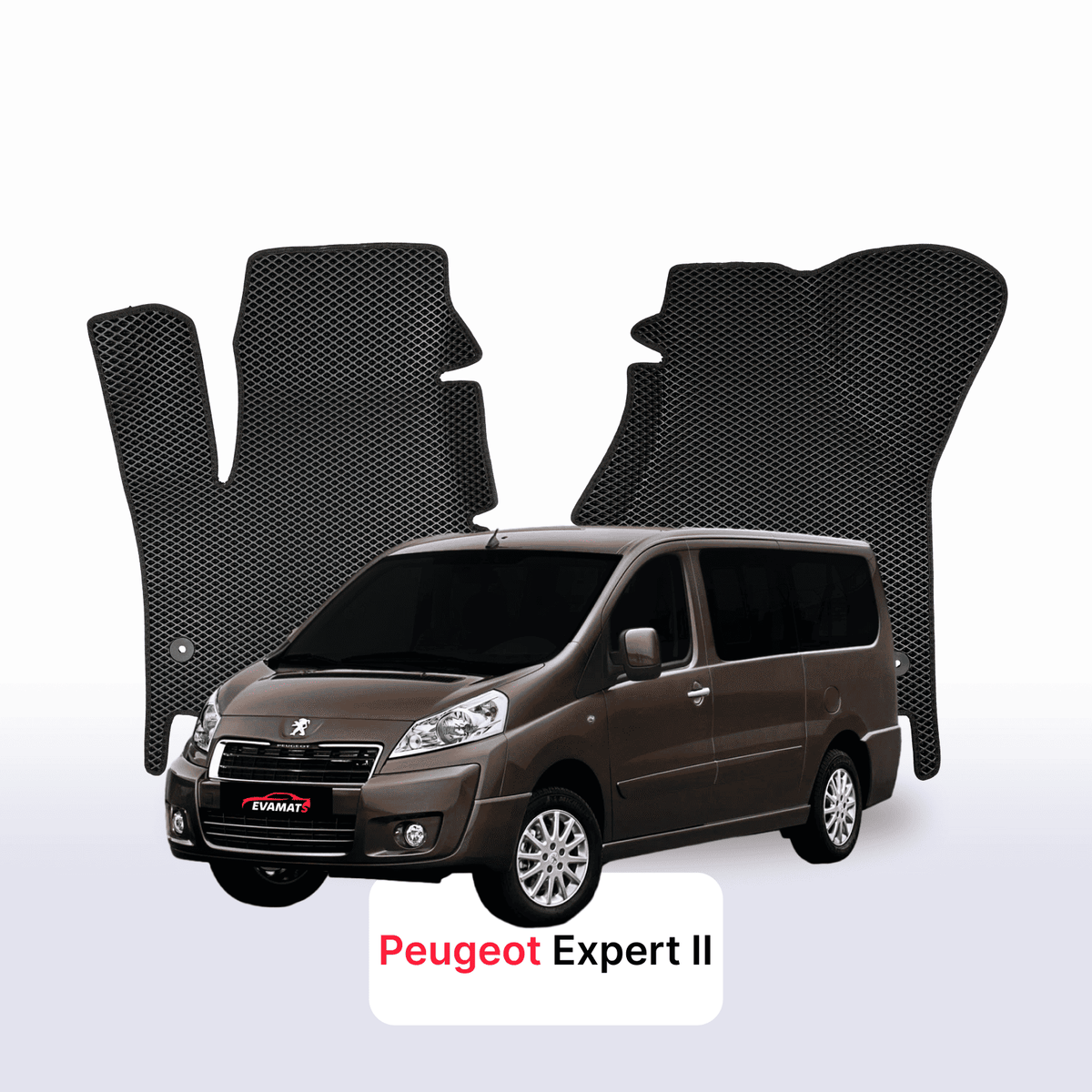 Tapis 3D EVA pour Peugeot Expert(MT) 2 gén 2007-2016 MONOSPACE LONG