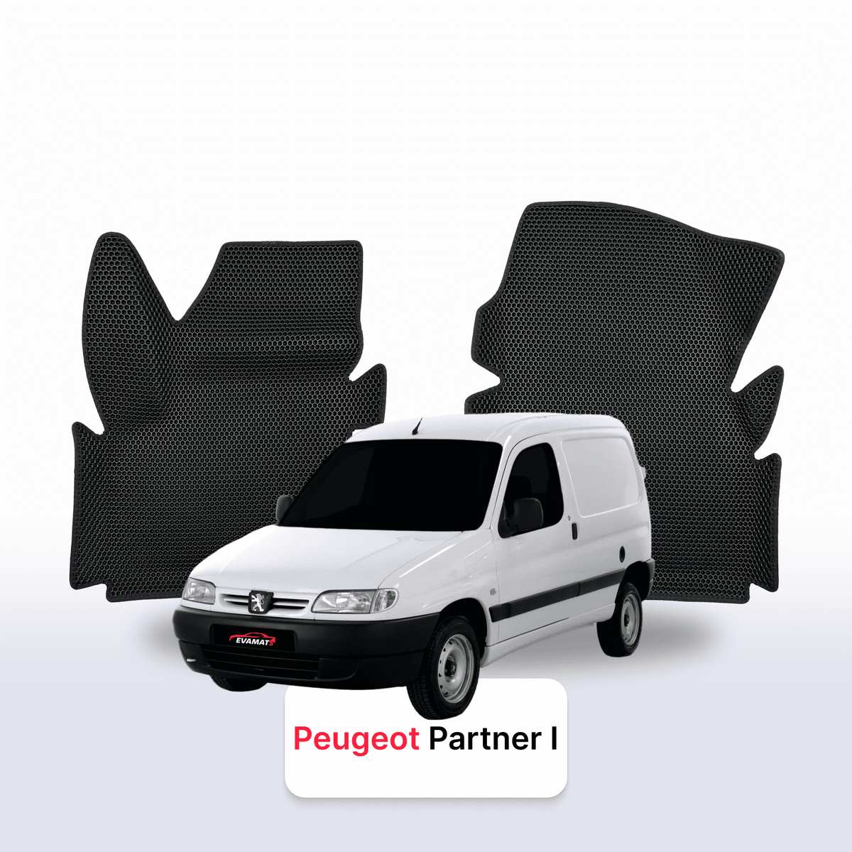 Tapis 3D EVA pour Peugeot Partner(MT) 1 gén 1997-2012 FOURGON