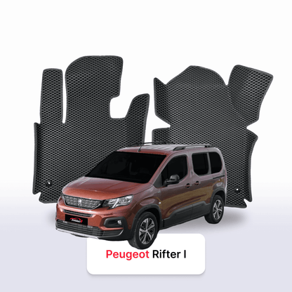Tapis 3D EVA pour Peugeot Rifter(MT) 1 gén 2018-2028 MONOSPACE