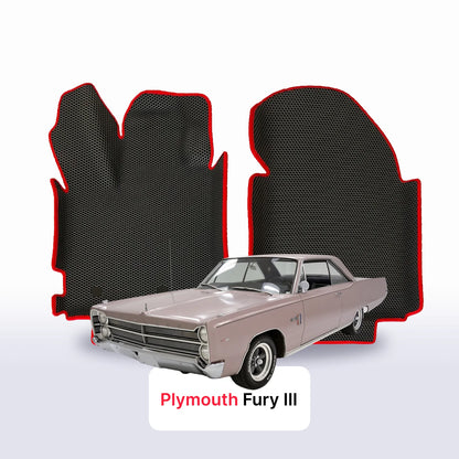 Tapis 3D EVA pour Plymouth Fury 3 gén 1967-1968 SPORT COUPÉ