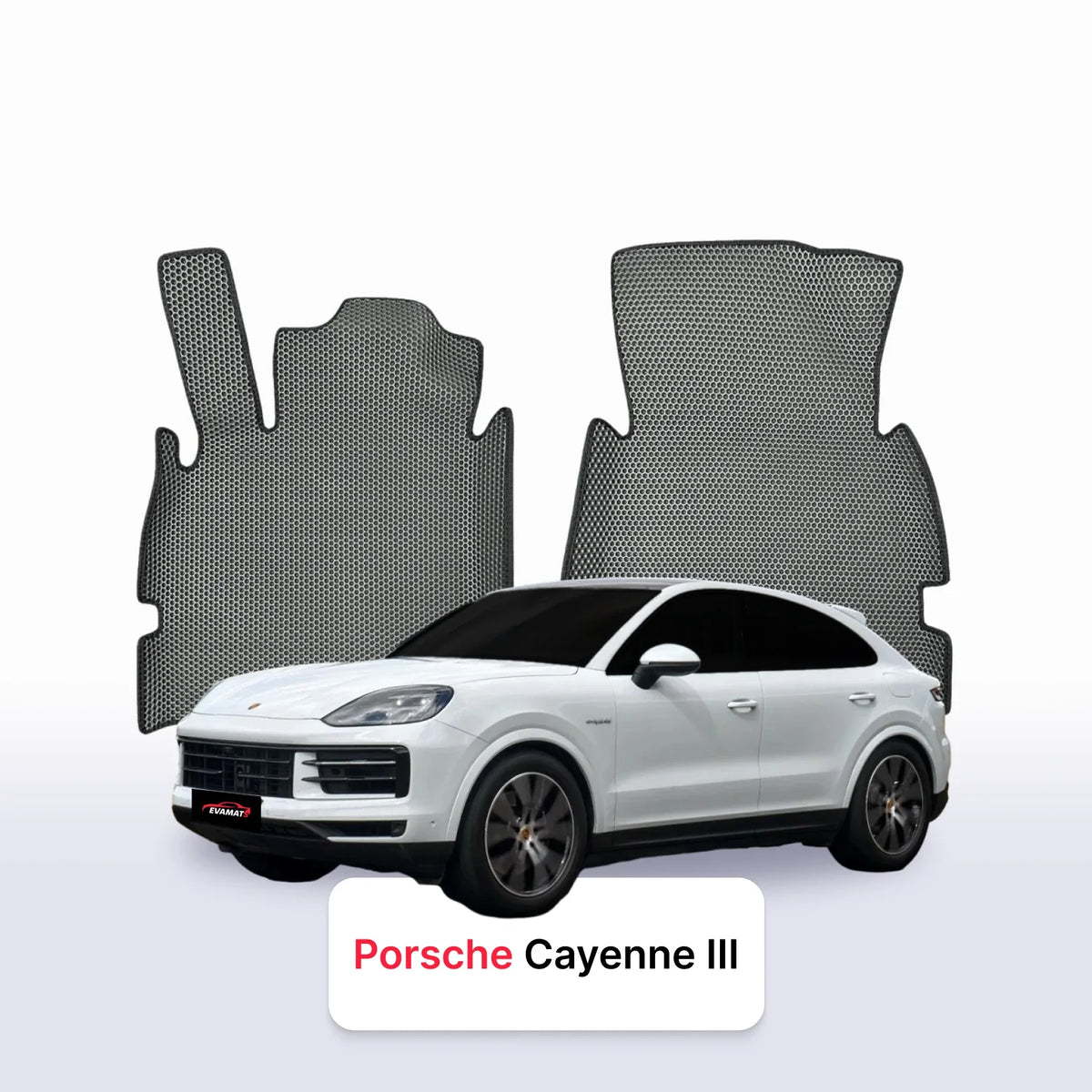 Tapis 3D EVA pour Porsche Cayenne 3 gén 2017-2026 SUV COUPÉ