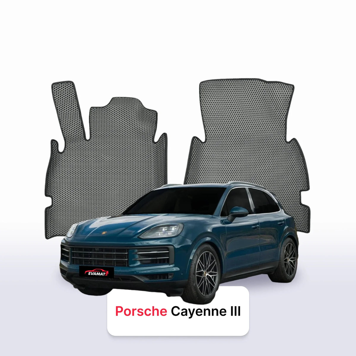 Tapis 3D EVA pour Porsche Cayenne 3 gén 2017-2026 SUV