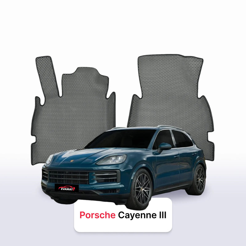 Tapis 3D EVA pour Porsche Cayenne 3 gén 2017-2026 SUV